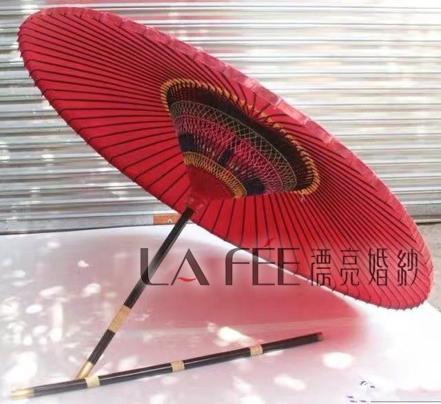 婚紗攝影道具-中國風大紅傘